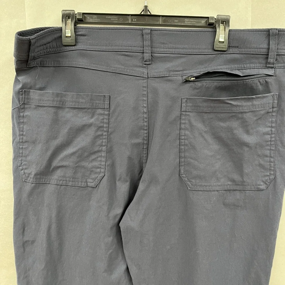 Weatherproof Vintage Hybrid Tech Chino Pants Men 38x30 Navy Blue Stretch Utility